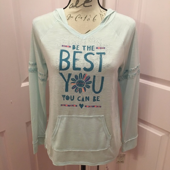 Mudd Tops - 📓Varsity Hoodie NWT!